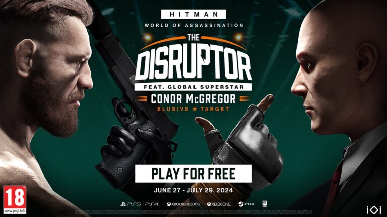 Face off between Conor McGregor and Agent 47.
