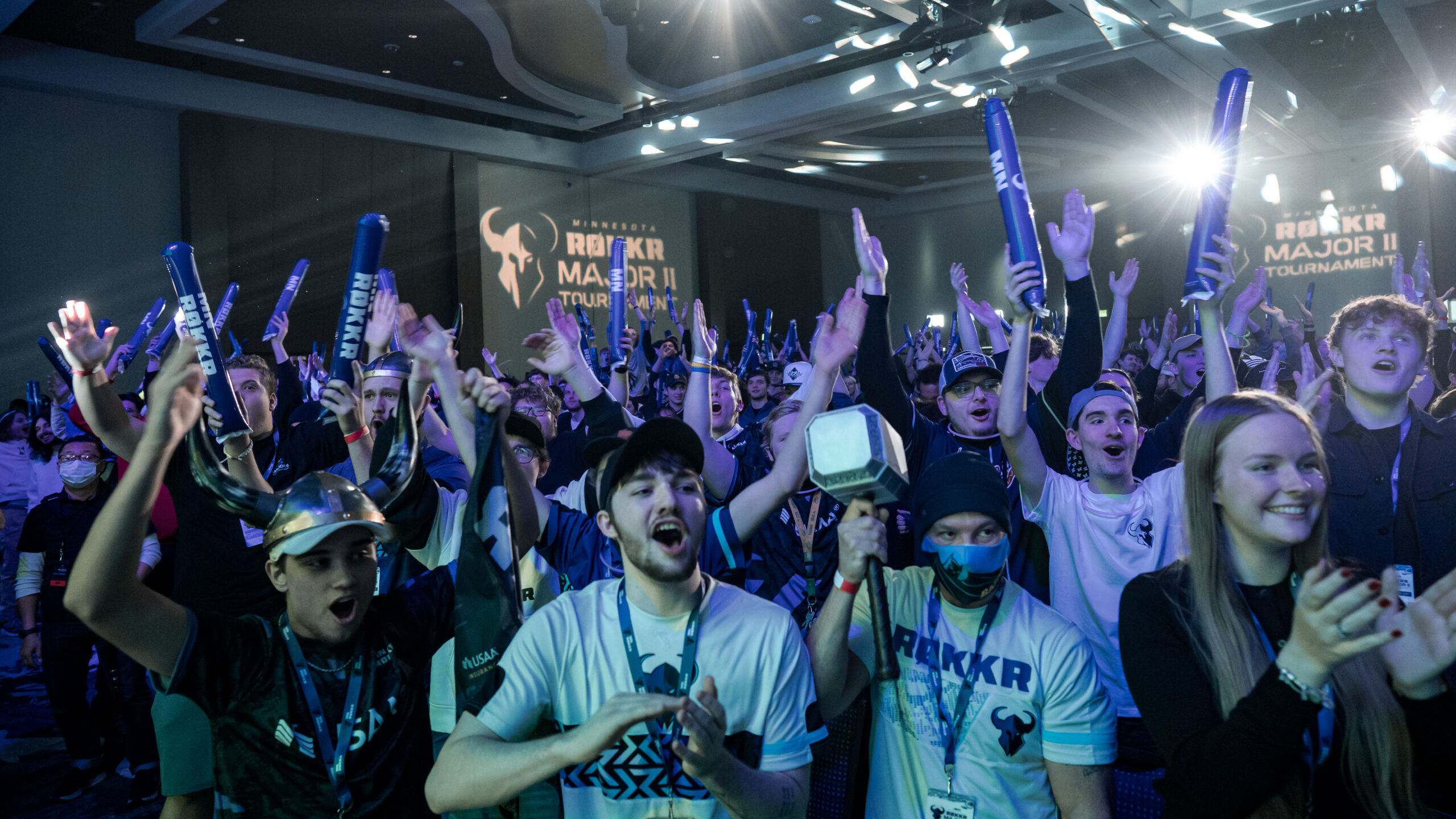 Call of Duty League esports fans in 2022.