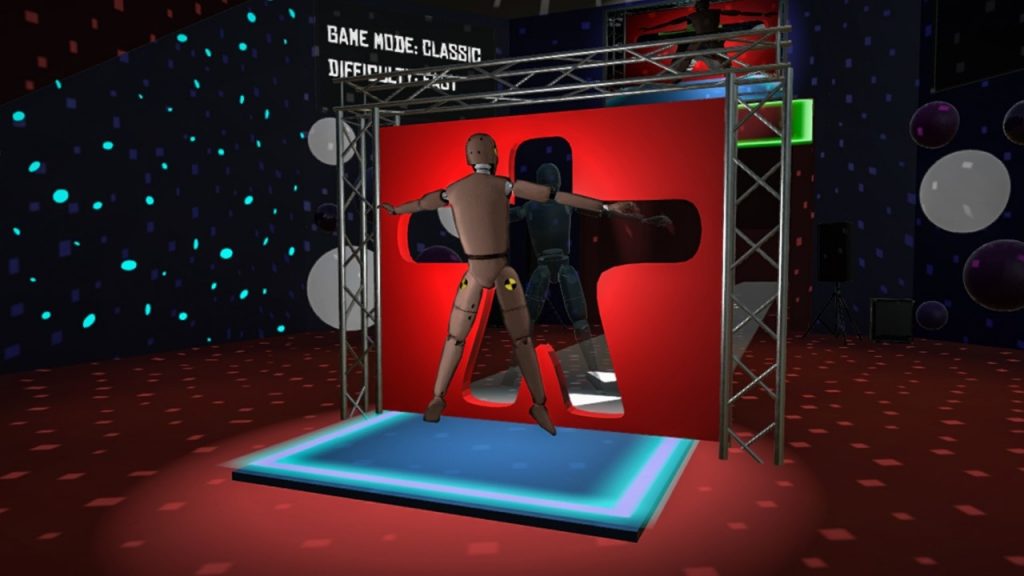 Fit It uses HTC Vive Trackers to make you a human Tetris piece.