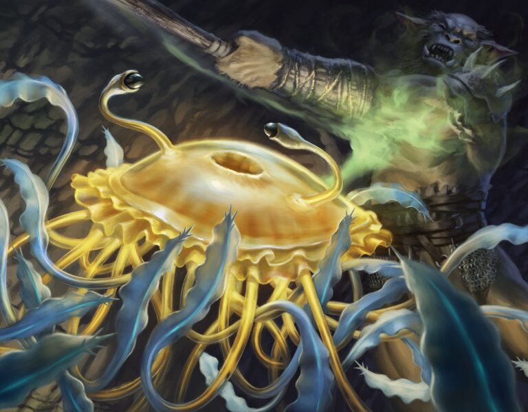The Flumph is coming to Magic, and this little jellyfish-like creature may be your friend