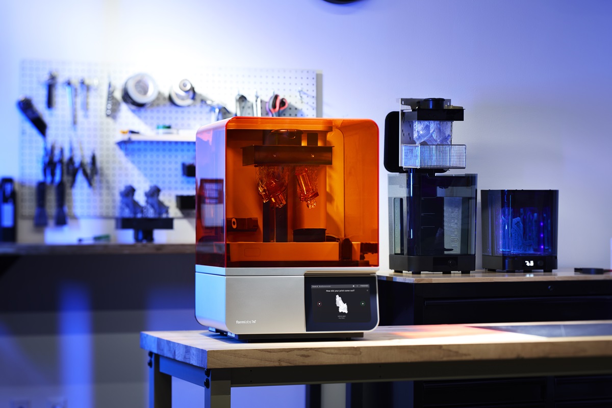 Formlabs Form 4 3D printer is five times faster than its predecessor.
