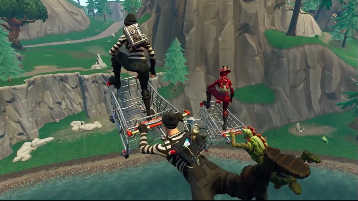 Fortnite is available on the Nintendo Switch starting today.