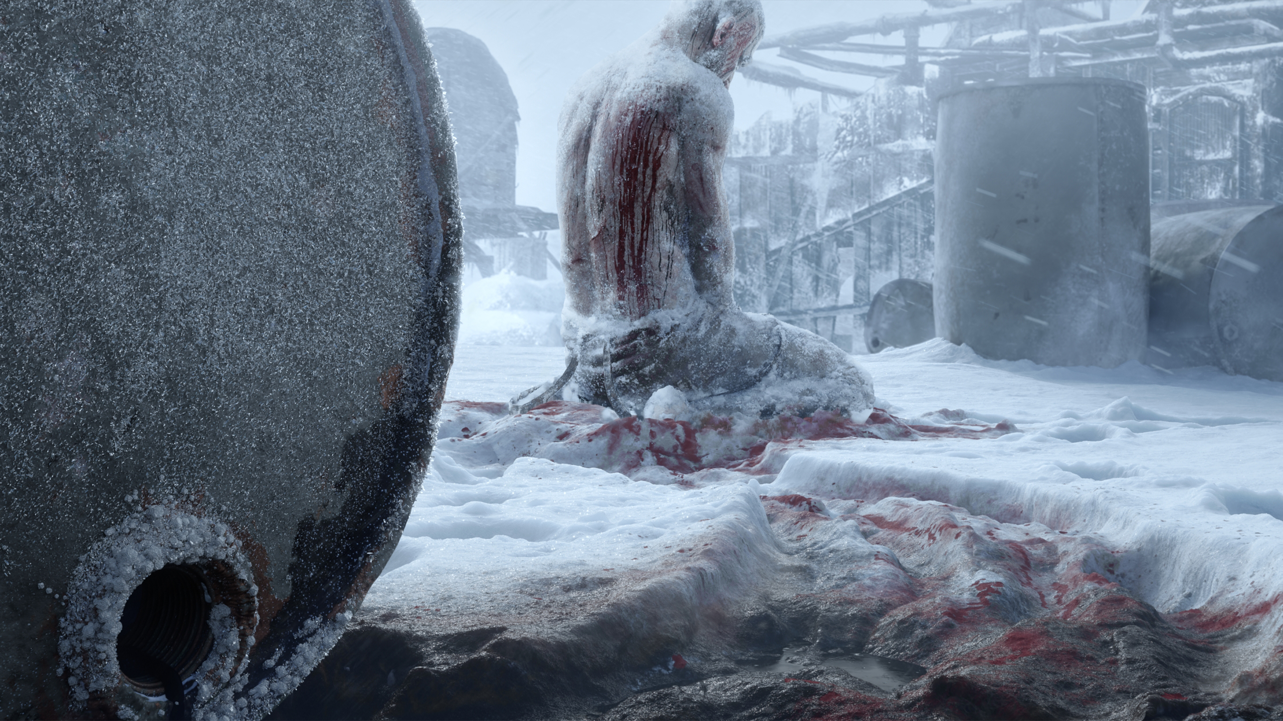 Oil and blood -- that's part of Frostpunk 2.