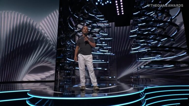 matthew mcconaughey unveils Exodus at the Game Awards -Archetype Entertainments debut title