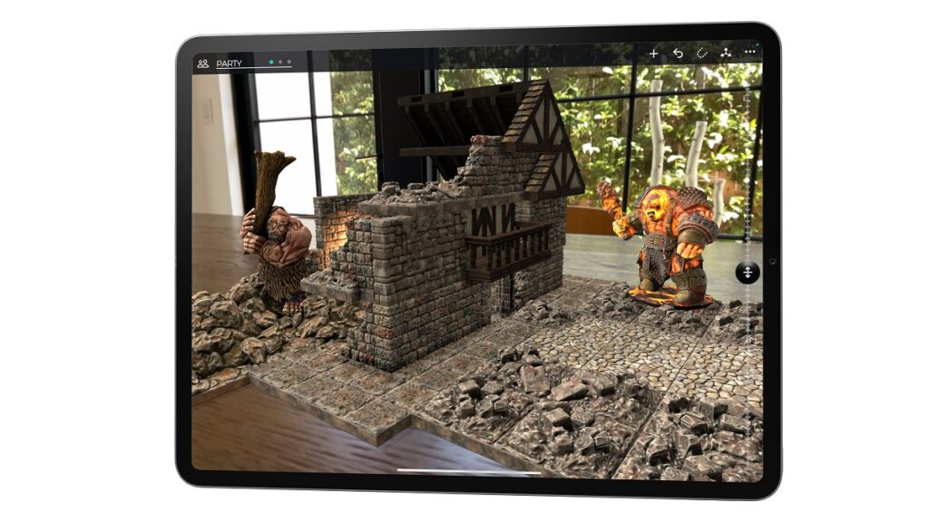 Mirrorscape has created an AR platform for digital tabletop games.