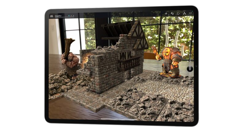 Mirrorscape has created an AR platform for digital tabletop games.