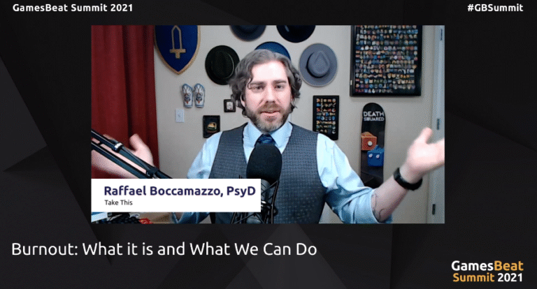 Take This clinical director Raffael Boccamazzo has recommendations for how game studios should deal with burnout from their employees.