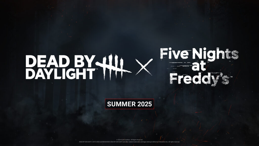 Dead by Daylight and Five Nights at Freddy's crossover revealed for summer 2024