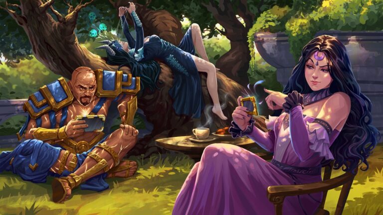 The gods are ready to play Gods Unchained on mobile.