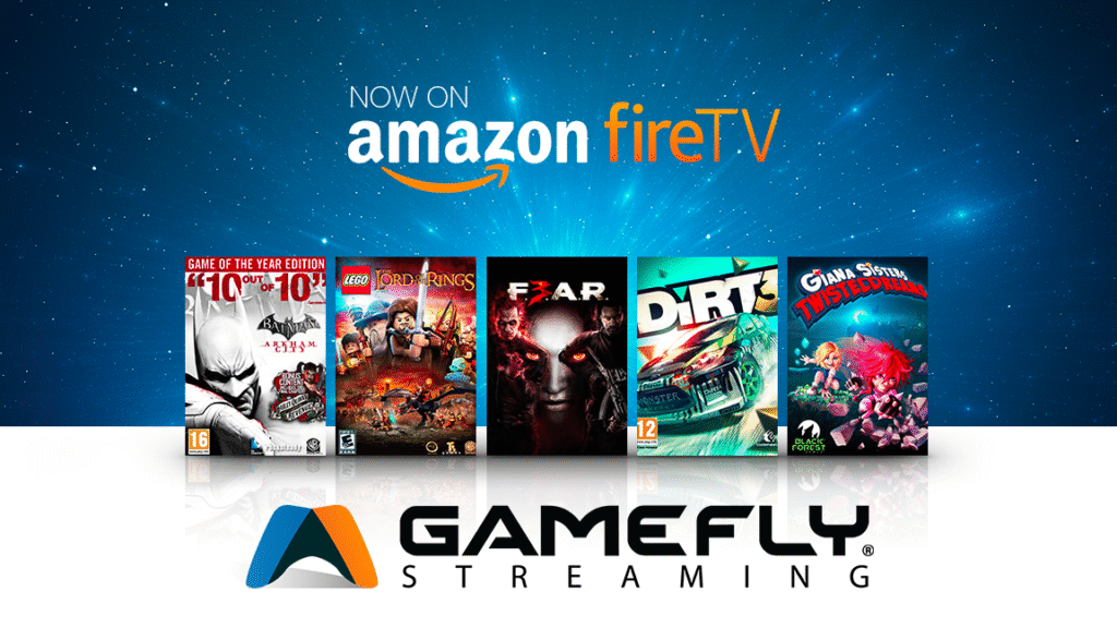 GameFly's streaming service is on mobile and devices like Amazon FireTV.