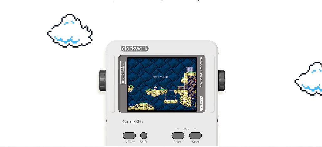The GameShell from ClockworkPi.