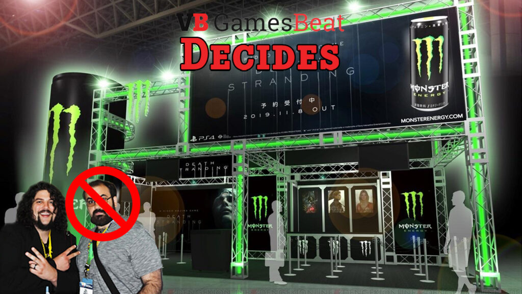 Death Stranding brought to you by Monster!