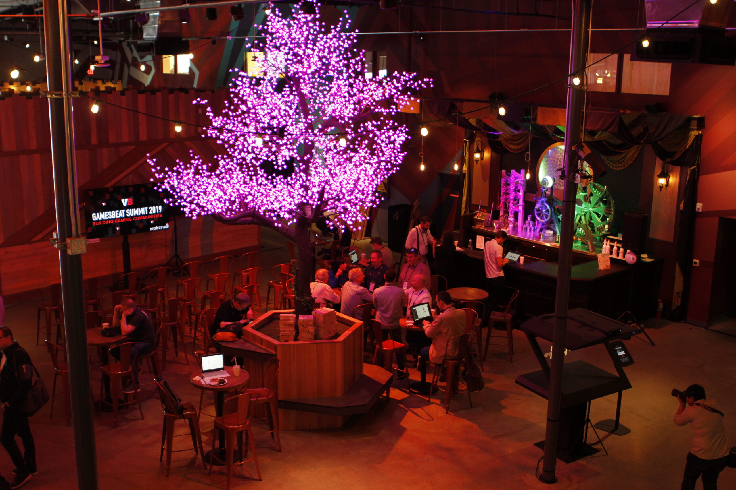 Two-Bit Circus sure makes for a pretty conference venue.