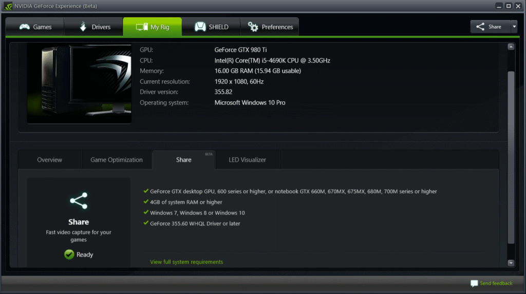 How to stream games from your Nvidia GTX-powered PC to any Chrome browser