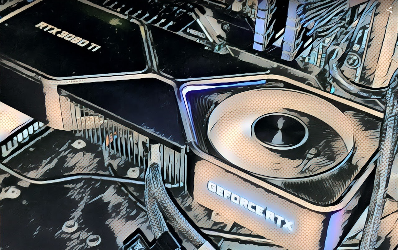 Nvidia GeForce RTX 3080 Ti.