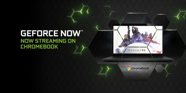 GeForce Now cloud gaming is available on Chromebooks.