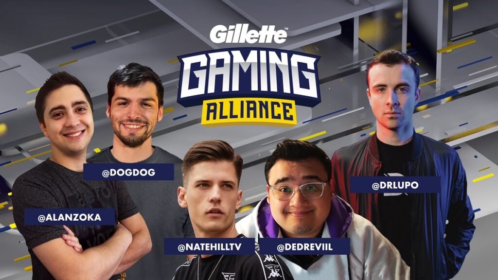 Gillette's Gaming Alliance has esports stars like Dr Lupo.