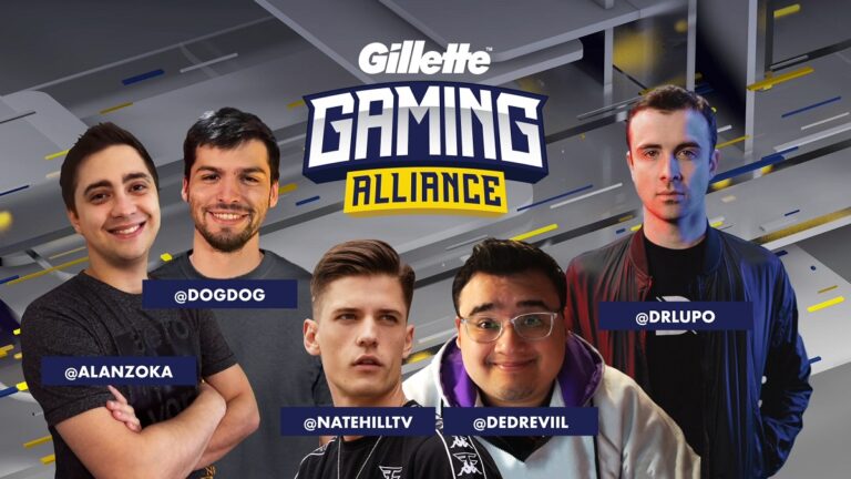 Gillette's Gaming Alliance has esports stars like Dr Lupo.