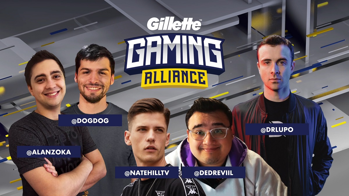 Gillette's Gaming Alliance has esports stars like Dr Lupo.