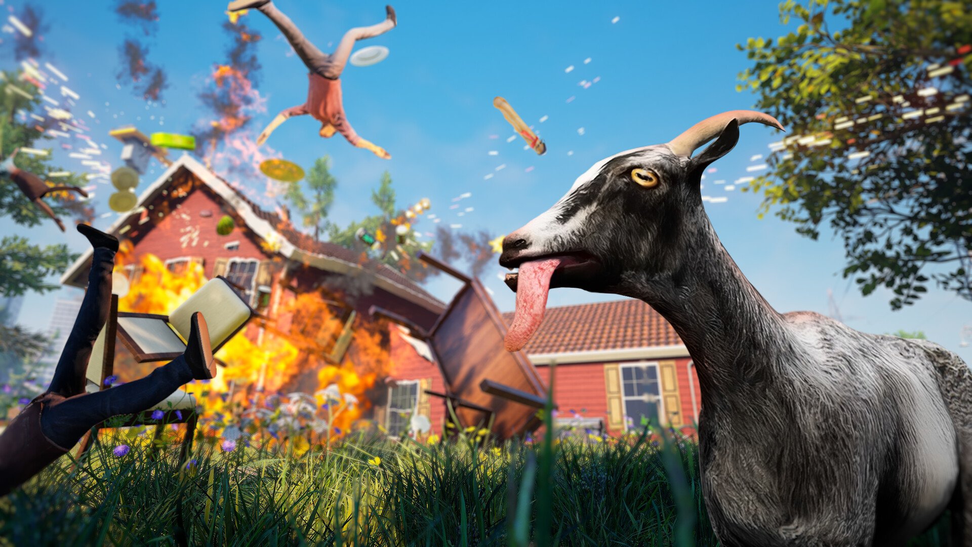 Goat Simulator Remastered announced at Gamescom 2024