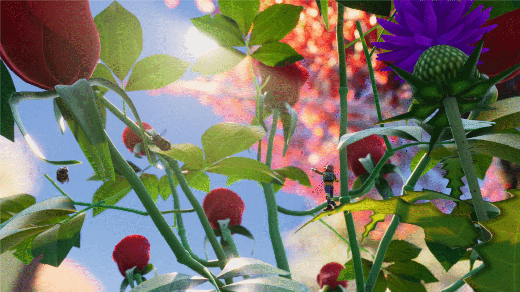 Bees and other bugs can be threats ... or food.