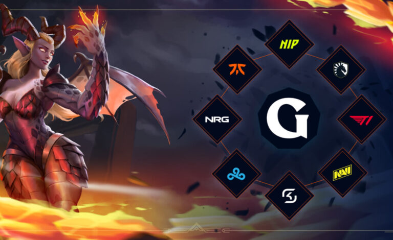 Guild of Guardians has partnered with 8 top esports teams to release in-game skins featuring team branding / IP