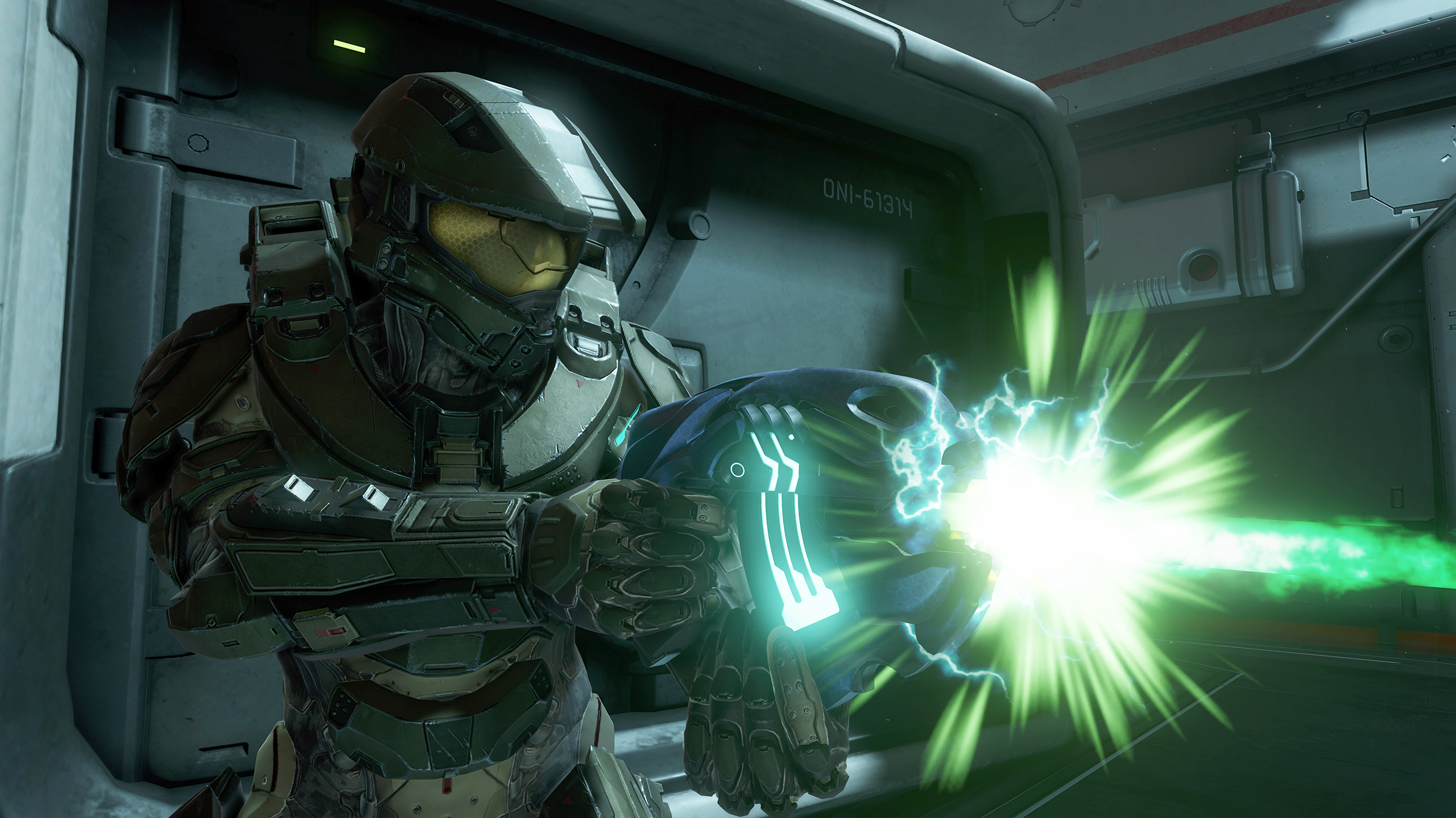 Master Chief (as shown in Halo 5) has been featured in a Halo VR experience, but won't be in an Xbox VR game any time soon.