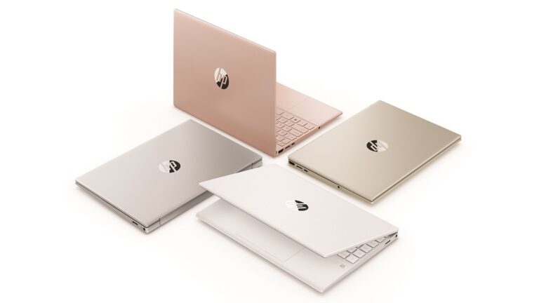 HP Pavilion Aero 13 laptops come in four colors.