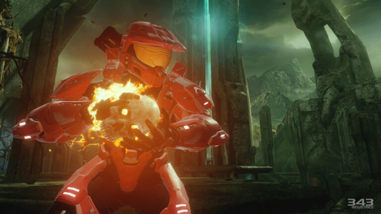 Halo Master Chief Collection Skull