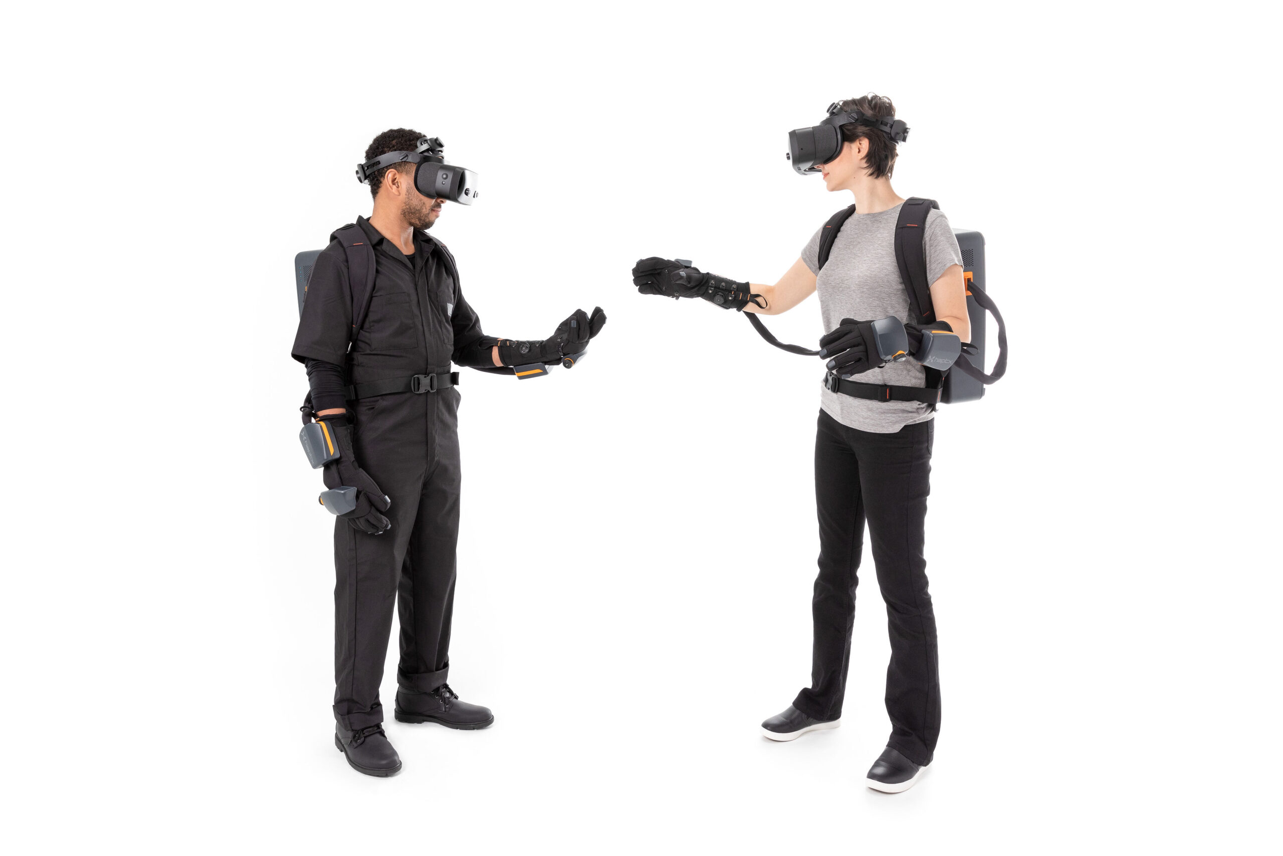 HaptX Gloves G1 - Multiplayer collaboration - 2 users