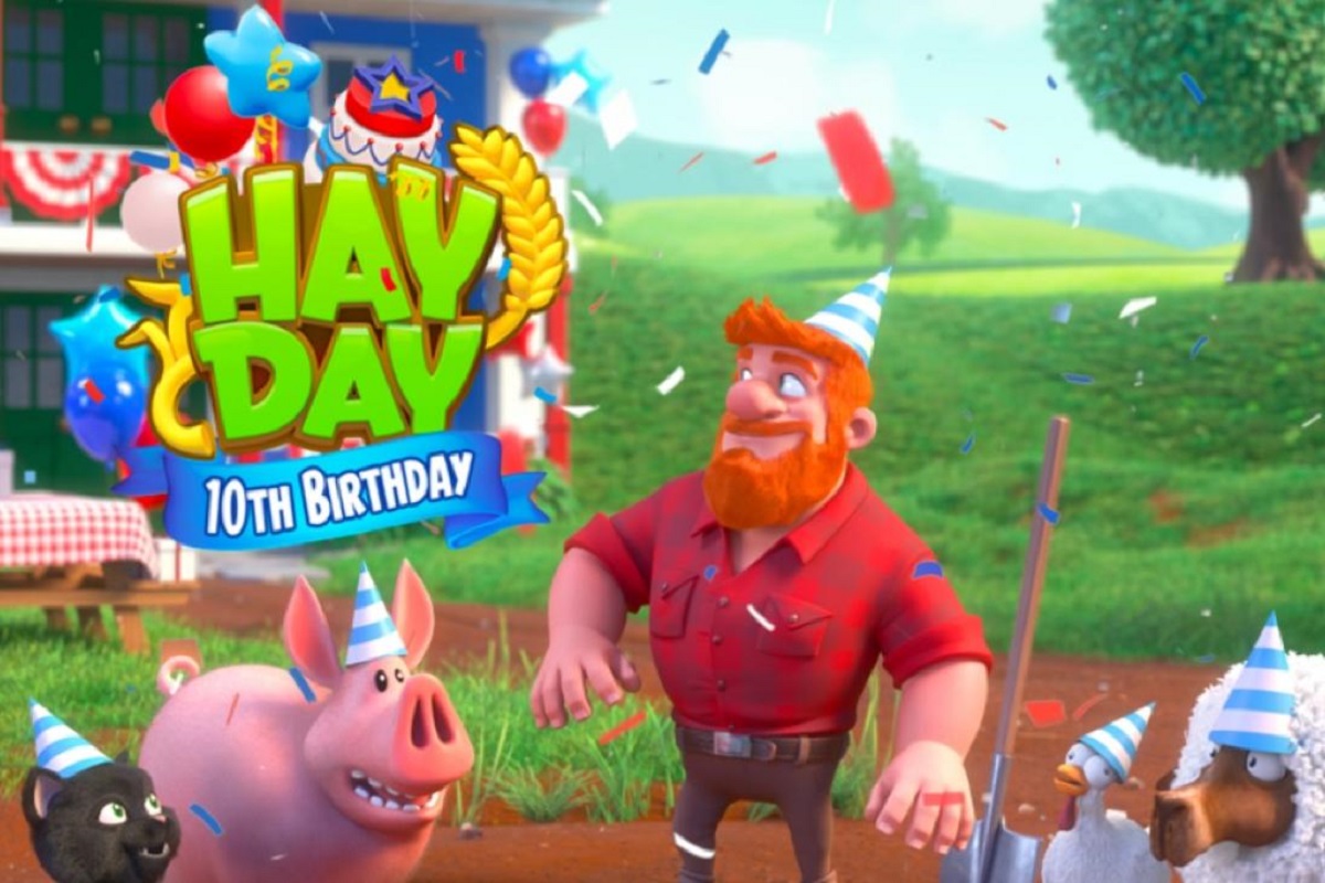 Hay Day is 10 years old today.