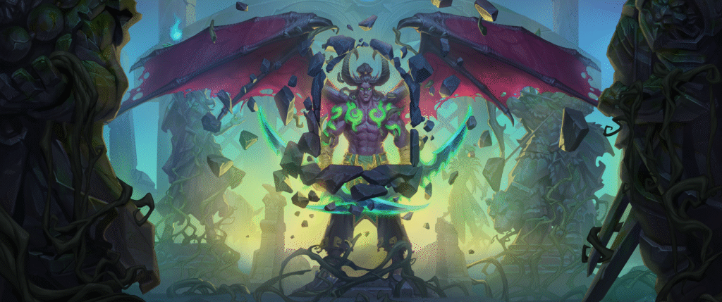 Illidan is quite prepared for Ashes of Outland.