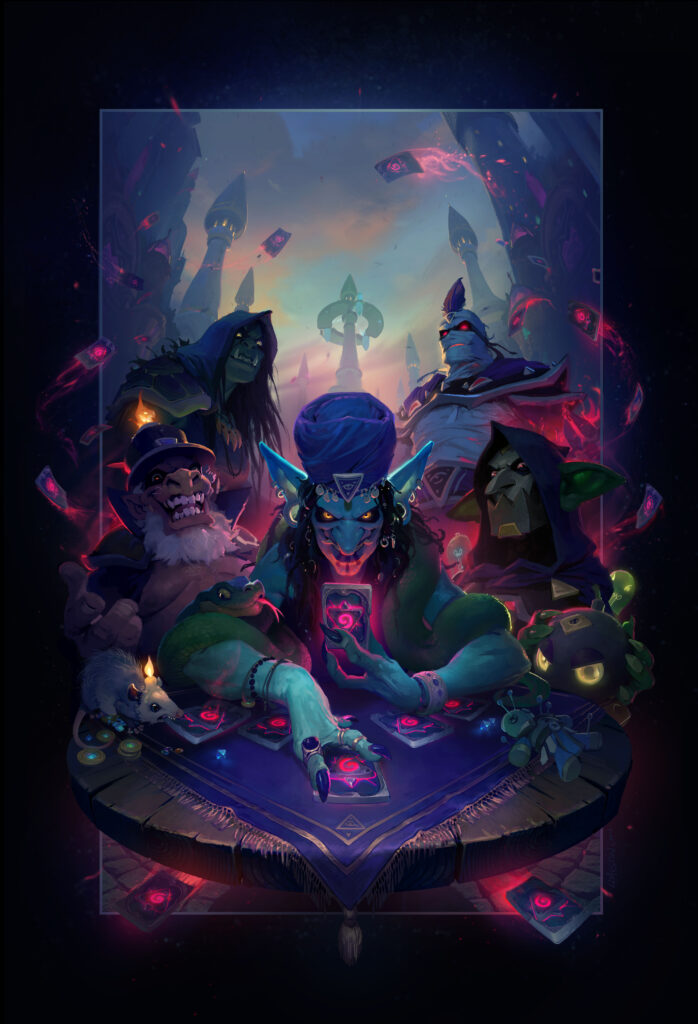 Hearthstone's first expansion of the Year of the Dragon is Rise of Shadows, and it stars these nefarious nere-do-wells.