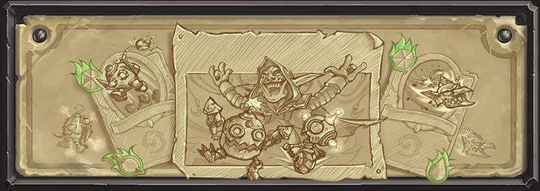 Dr. Boom welcomes you to Rise of the Mech, a month-long Hearthstone event.
