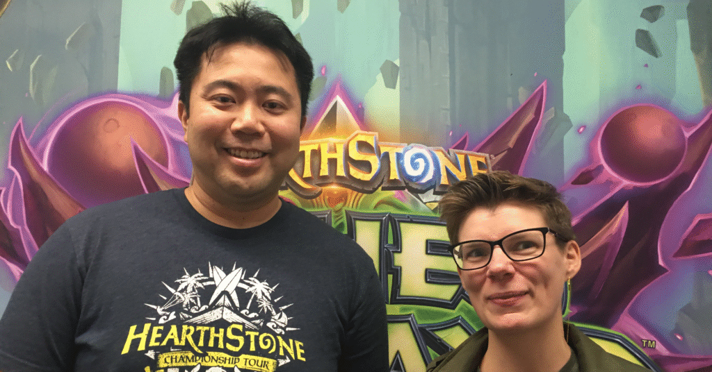 Hearthstone game designer Hadidjah Chamberlin, FX artist