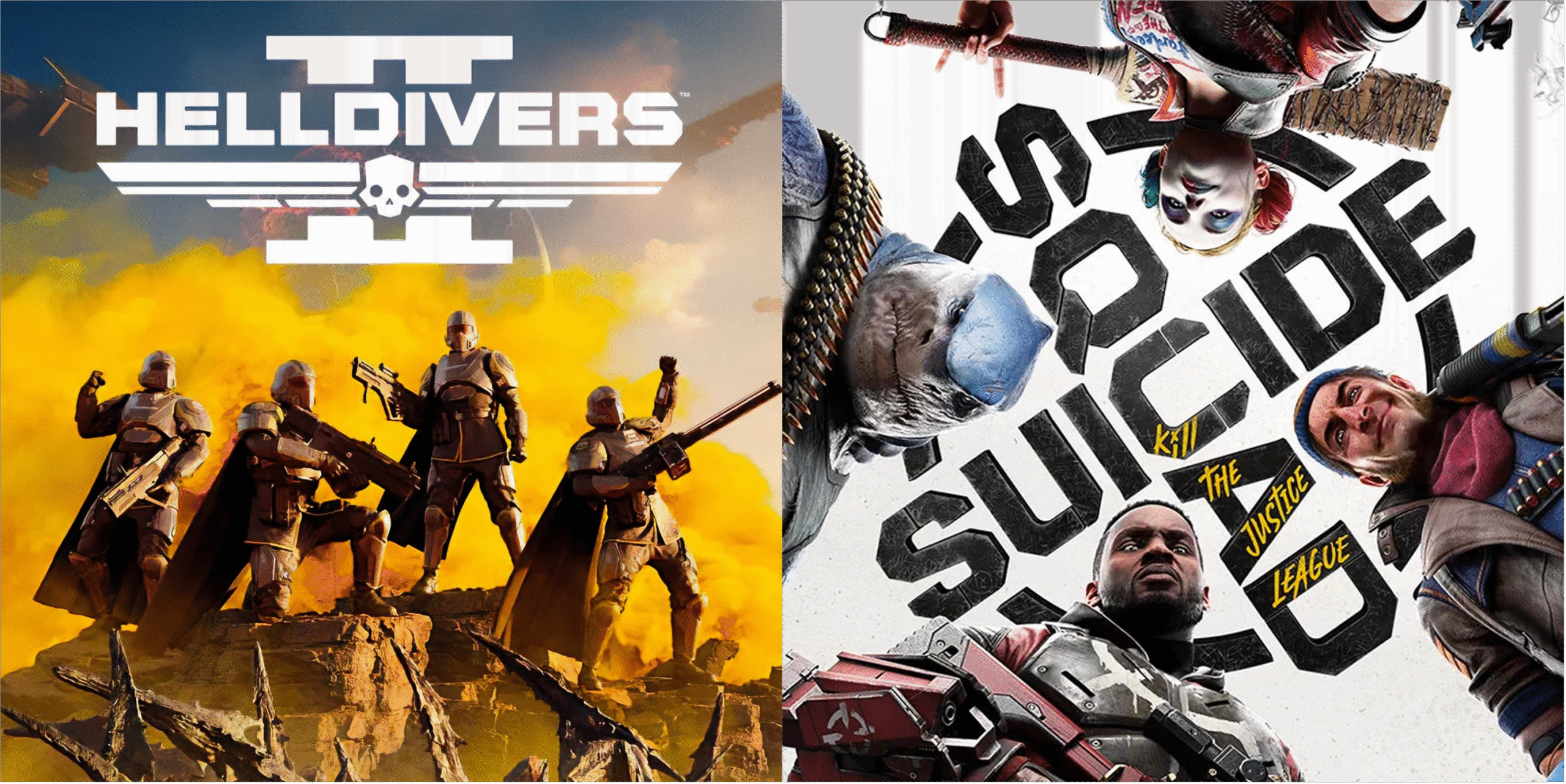 Helldivers 2 had a stellar launch compared to Suicide Squad: kill the justice league.
