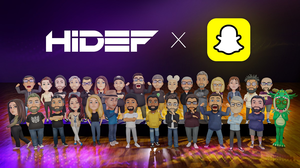 HiDef's Bitmoji dance game.