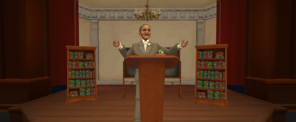 George Washington Carver, welcome to VR!