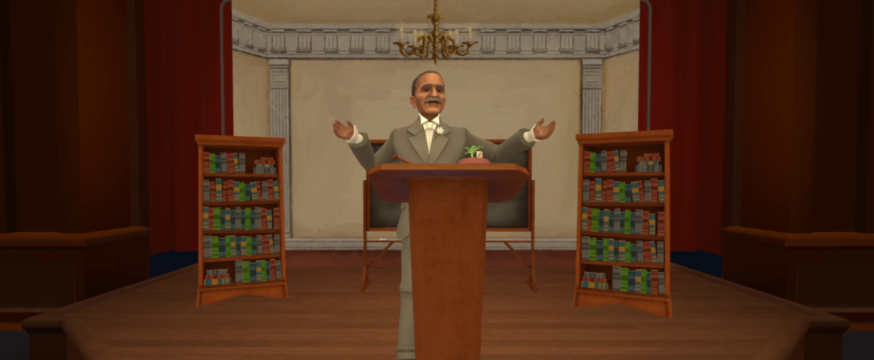 George Washington Carver, welcome to VR!