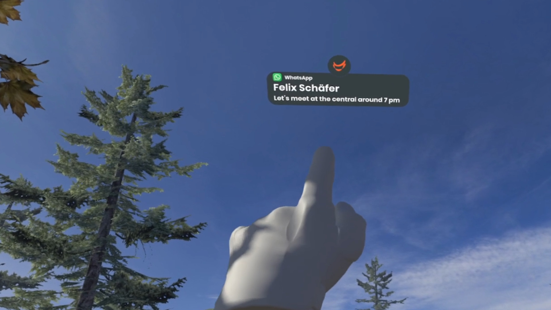 Holoswitch brings your smartphone notifications into VR. But does it break that immersion?