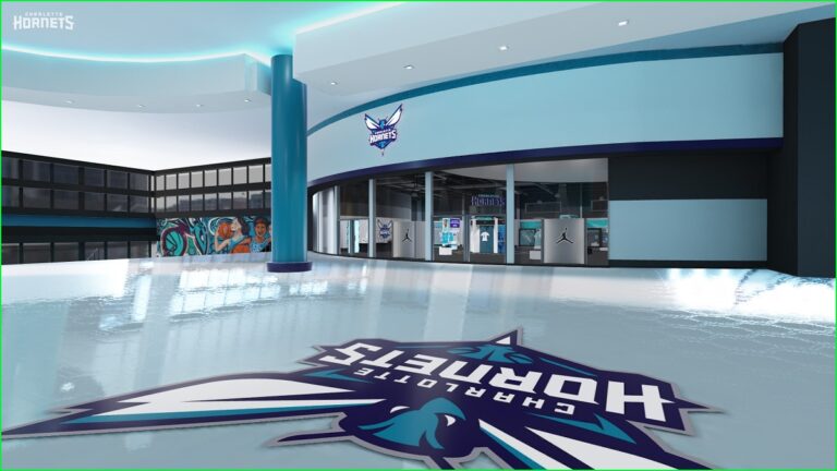 Meetkai made a digital twin of the Charlotte Hornets physical fan store.