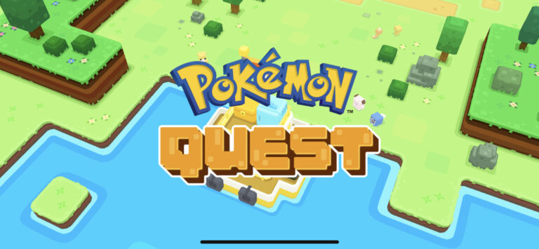 Pokemon Quest for iOS.