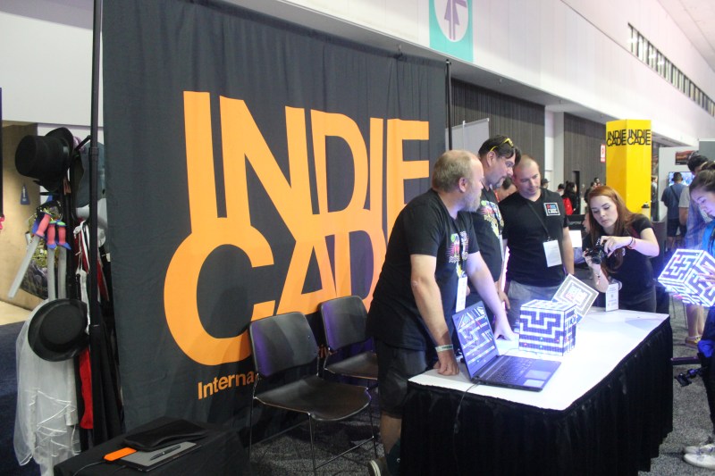 Indiecade booth at E3 2019