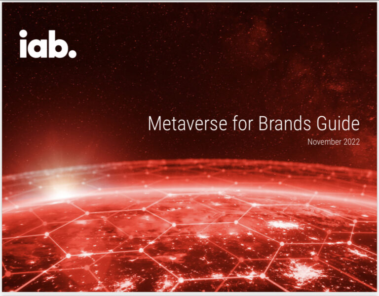 The IAB has released a guide for brands that want to market in the metaverse but don't know where to start