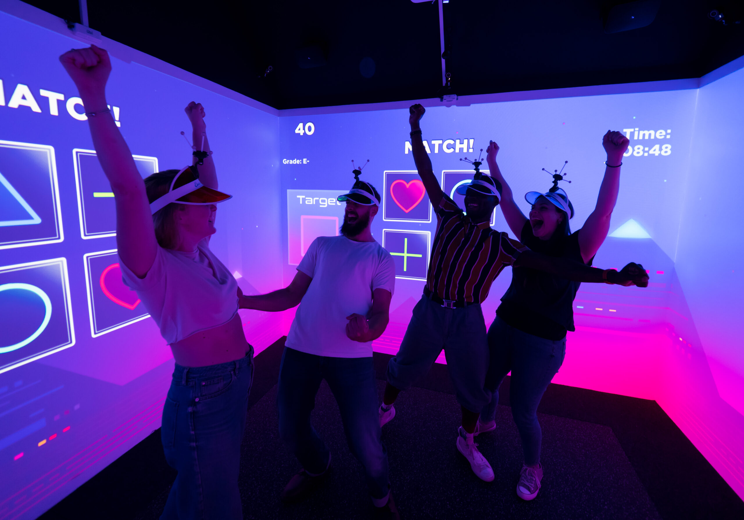 An Immersive Gamebox game room