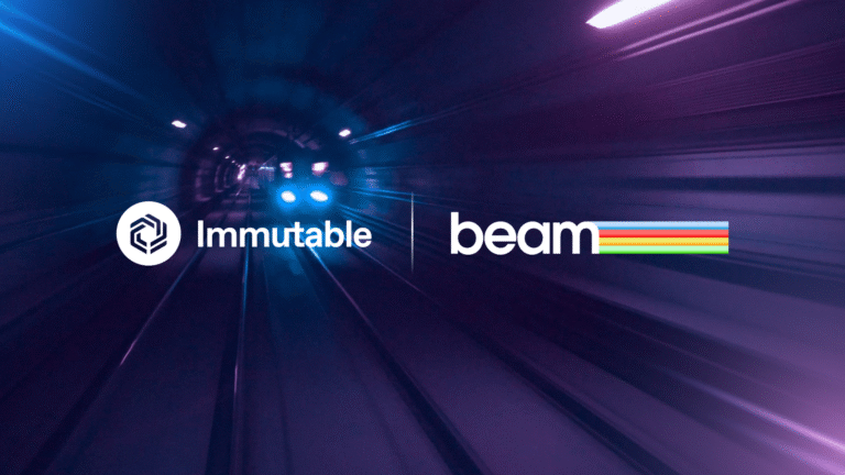 Immutable has teamed up with Beam.