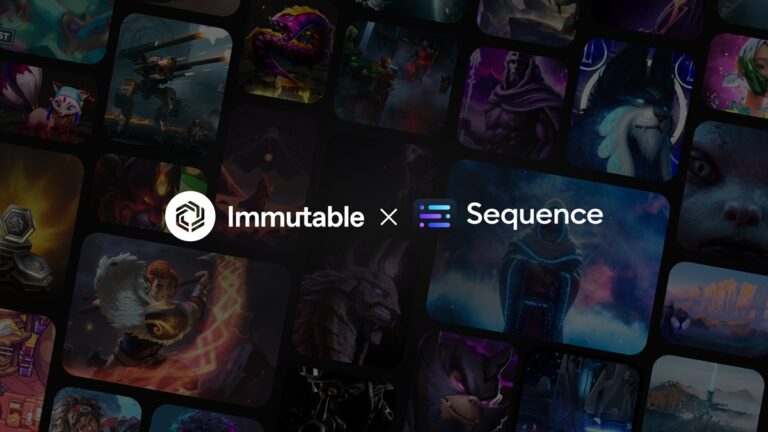 Immutable and Sequence have teamed up for Web3 gaming.