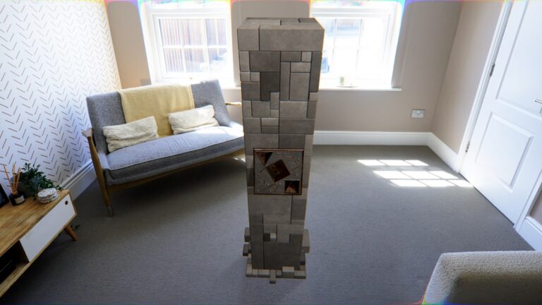The plinth in your home in Infinite Inside.