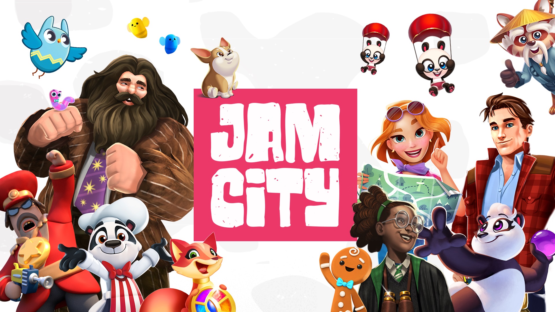 A mashup of Jam City's games.