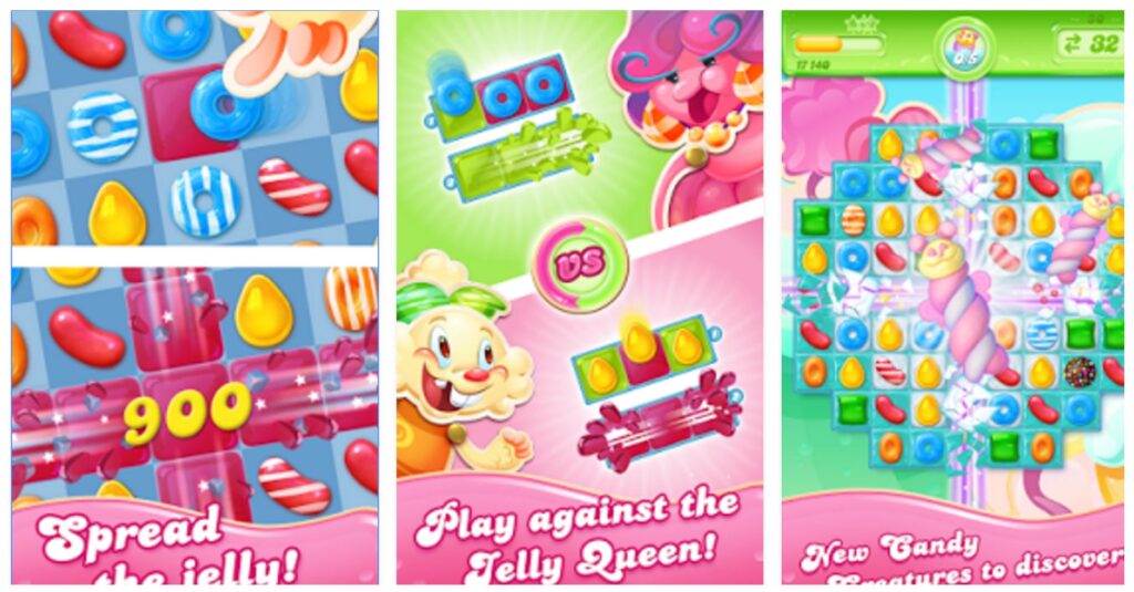 Candy Crush Jelly Saga is King’s latest jam